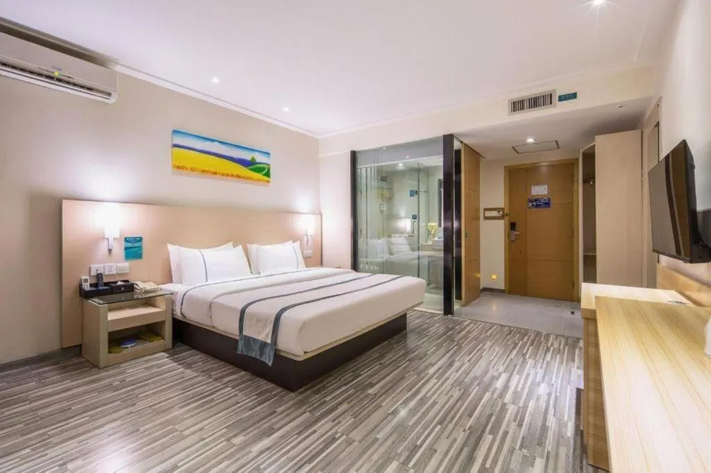 Bed in City Comfort Inn Qinzhou Niannianfeng Old Street Renmin Road