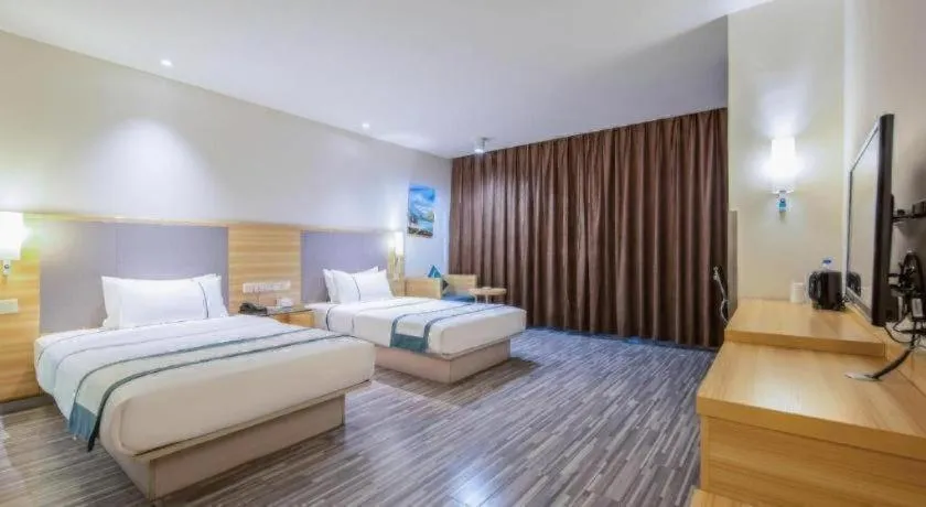 Bed in City Comfort Inn Qinzhou Niannianfeng Old Street Renmin Road