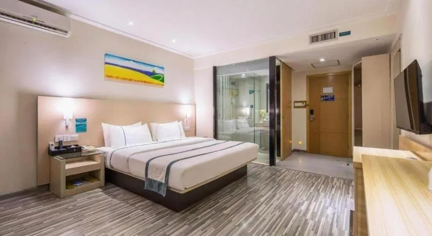 Bed in City Comfort Inn Qinzhou Niannianfeng Old Street Renmin Road