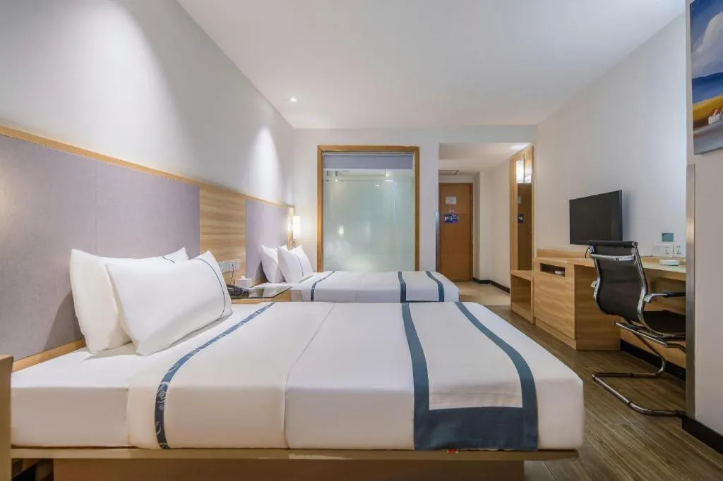 Bed in City Comfort Inn Qinzhou Niannianfeng Old Street Renmin Road