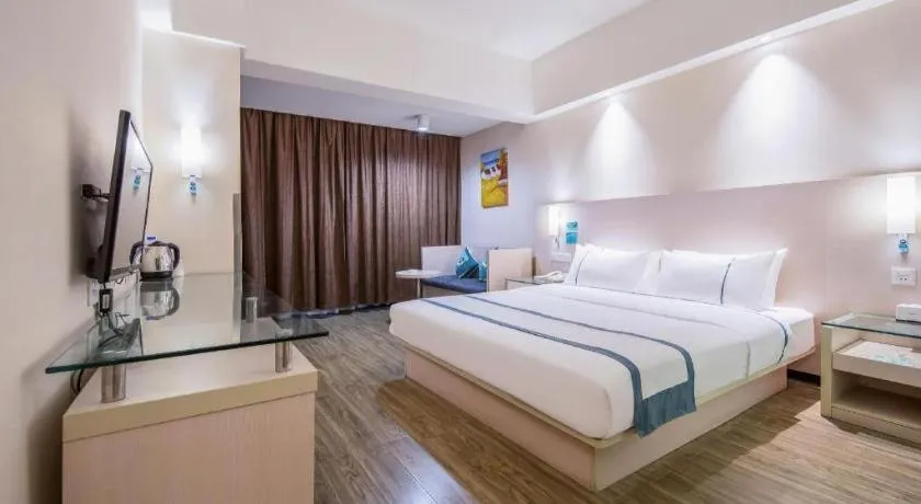 Bed in City Comfort Inn Qinzhou Niannianfeng Old Street Renmin Road