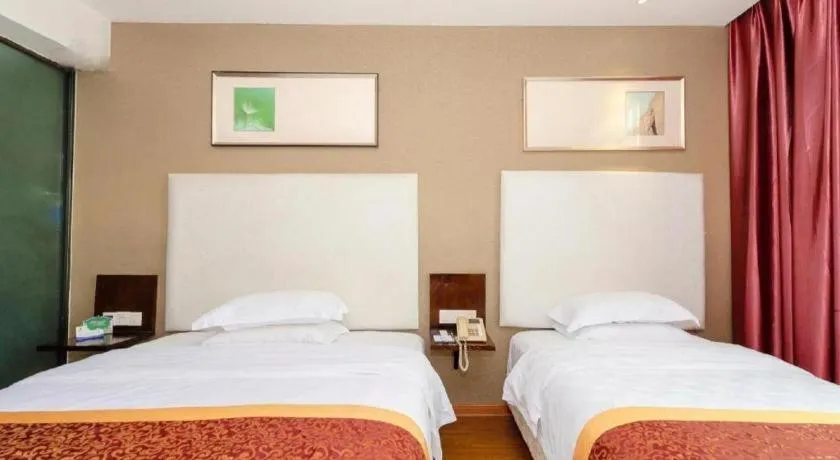 Bed in Xiamen Blue Peninsula Hotel