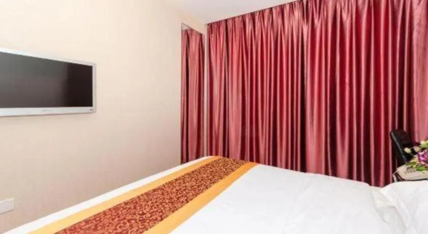 Bed in Xiamen Blue Peninsula Hotel