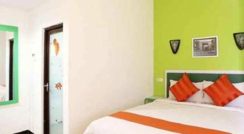 Bed in Oriza Hotel Surabaya