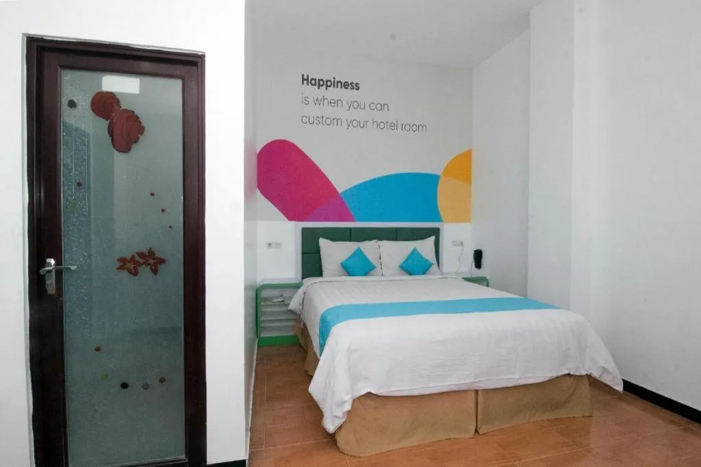 Bed in Oriza Hotel Surabaya