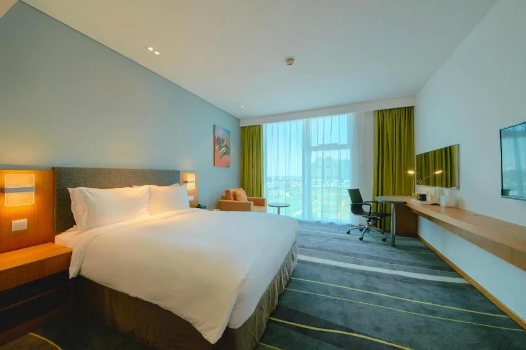 Bed in Holiday Inn Express Handan East By IHG