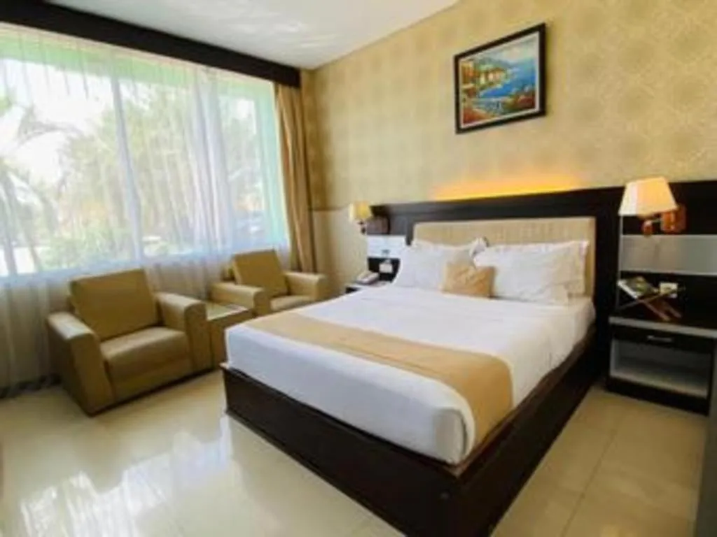 Bed in Zahra Syariah Hotel Kendari