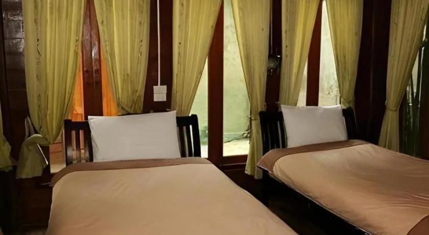 Bed in P&P Coffee & Resort Maesariang