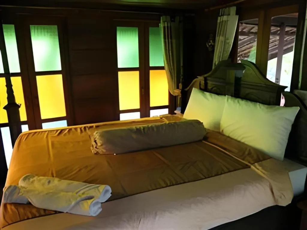Bed in P&P Coffee & Resort Maesariang