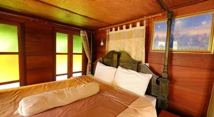 Bed in P&P Coffee & Resort Maesariang