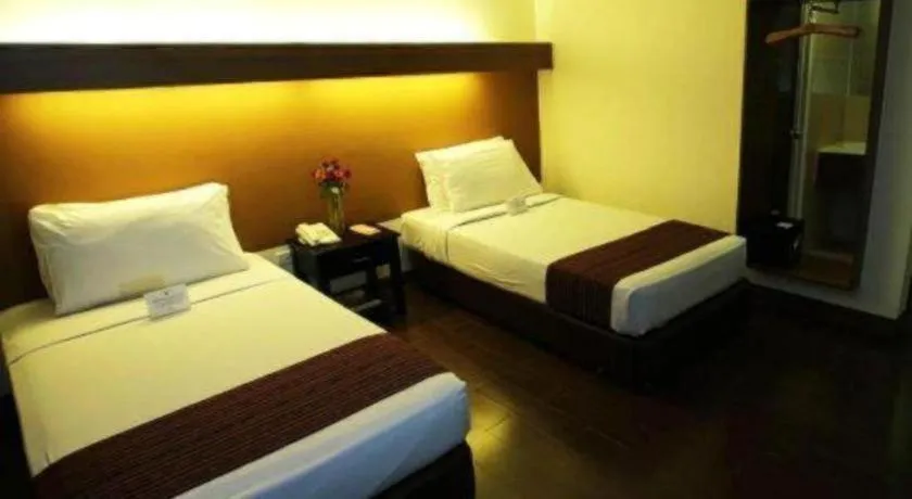 Bed in The Ritz Hotel at Garden Oases