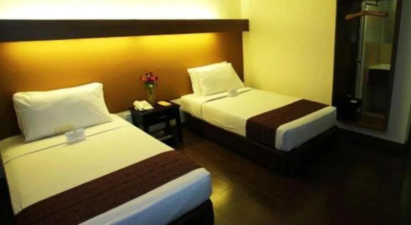 Bed in The Ritz Hotel at Garden Oases