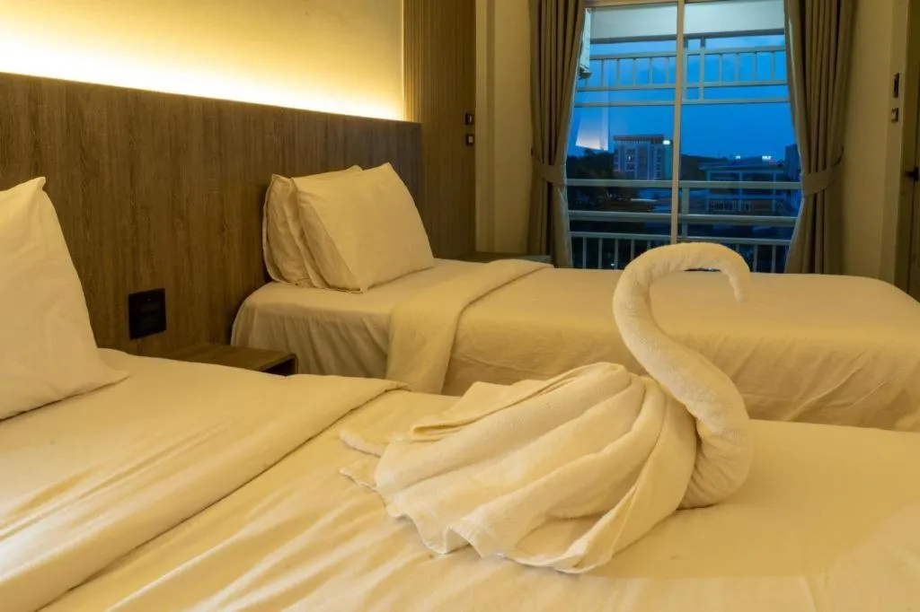 Bed in Nonsi Hotel Phitsanulok