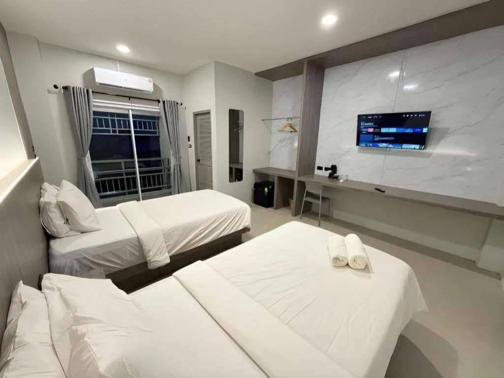 Bed in Nonsi Hotel Phitsanulok