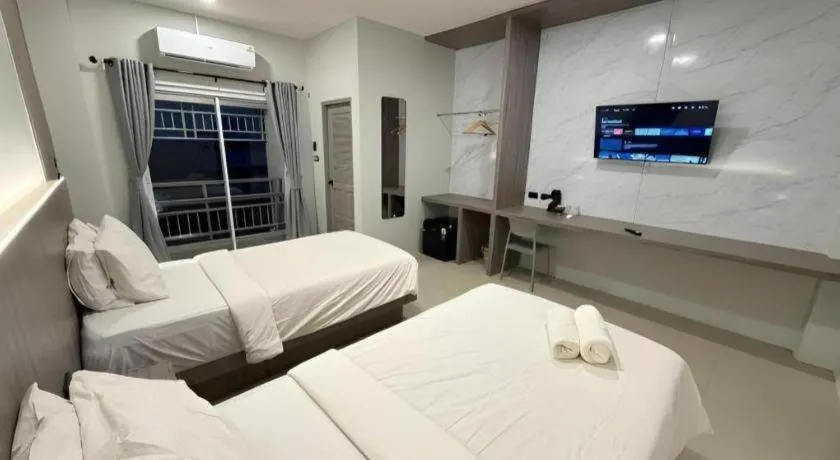 Bed in Nonsi Hotel Phitsanulok