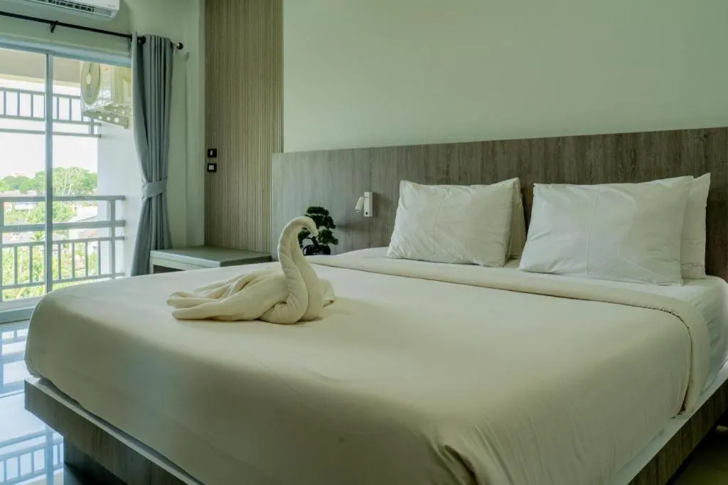 Bed in Nonsi Hotel Phitsanulok