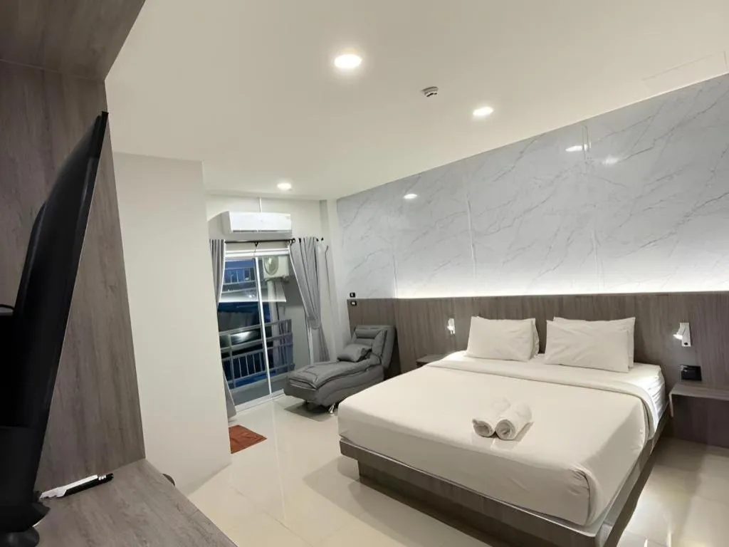 Bed in Nonsi Hotel Phitsanulok