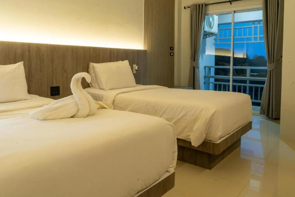 Bed in Nonsi Hotel Phitsanulok