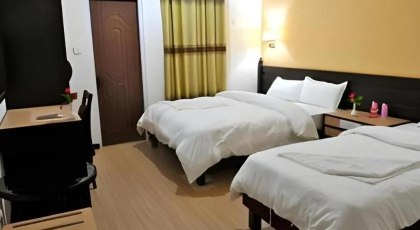 Bed in Center Park Resort