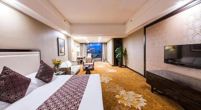 Bed in Country Garden Phoenix Hotel Shenyang