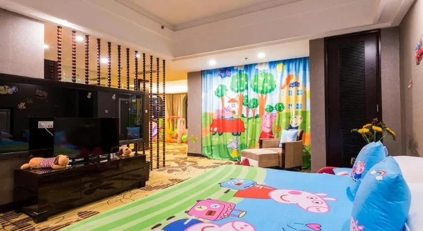 Bed in Country Garden Phoenix Hotel Shenyang