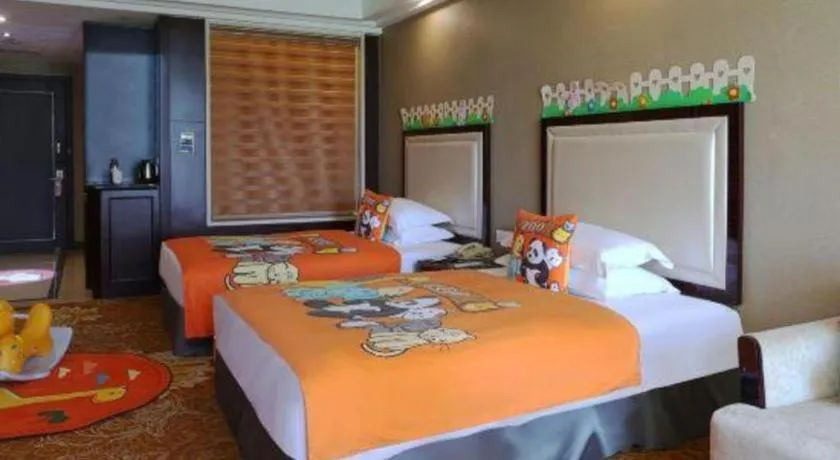 Bed in Country Garden Phoenix Hotel Shenyang