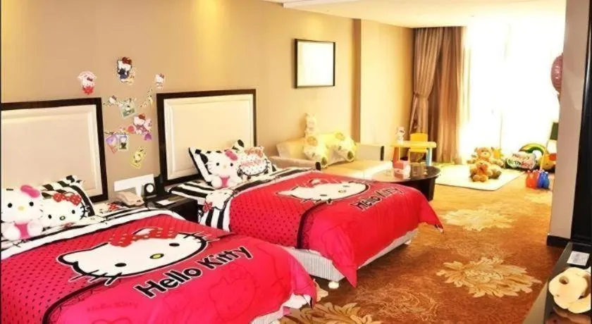 Bed in Country Garden Phoenix Hotel Shenyang