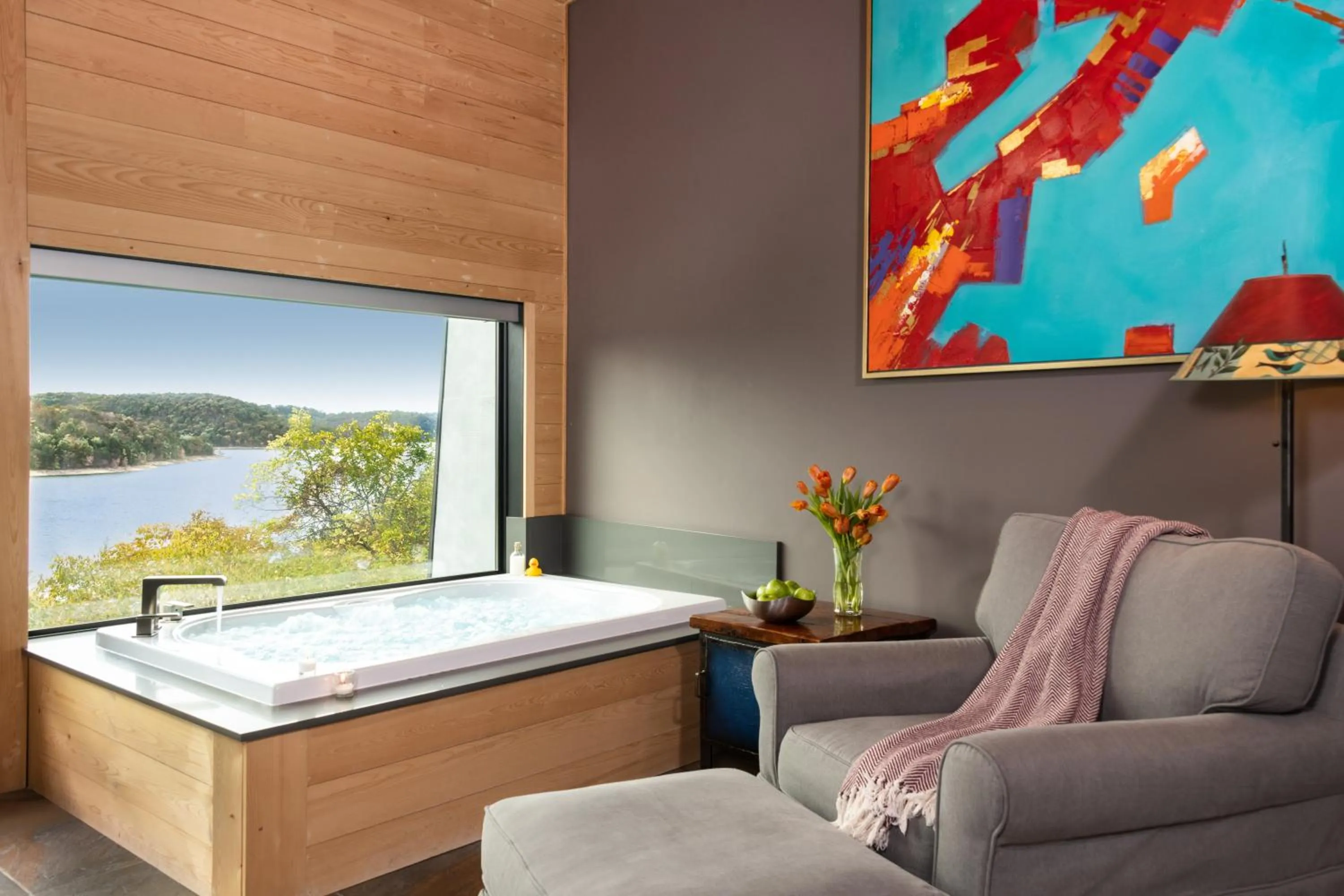 Natural landscape in Beaver Lakefront Cabins - Couples Only Getaways