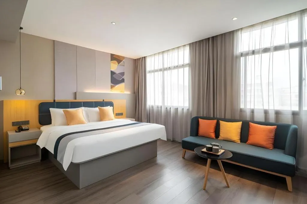 Bed in Home Inn Selected Xiamen University Zhongshan Road