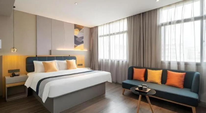 Bed in Home Inn Selected Xiamen University Zhongshan Road