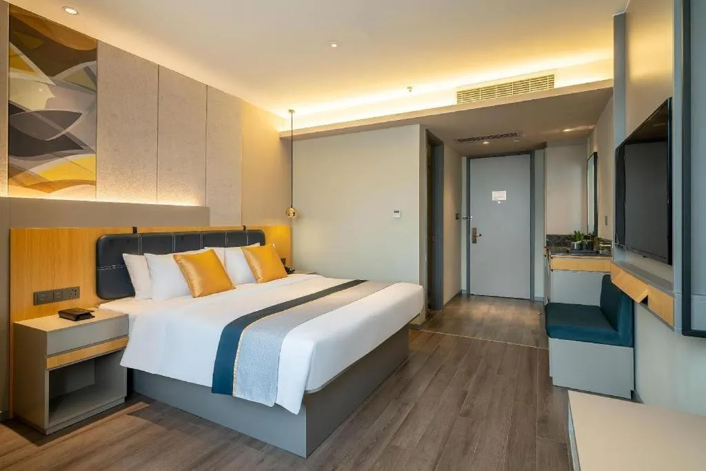 Bed in Home Inn Selected Xiamen University Zhongshan Road