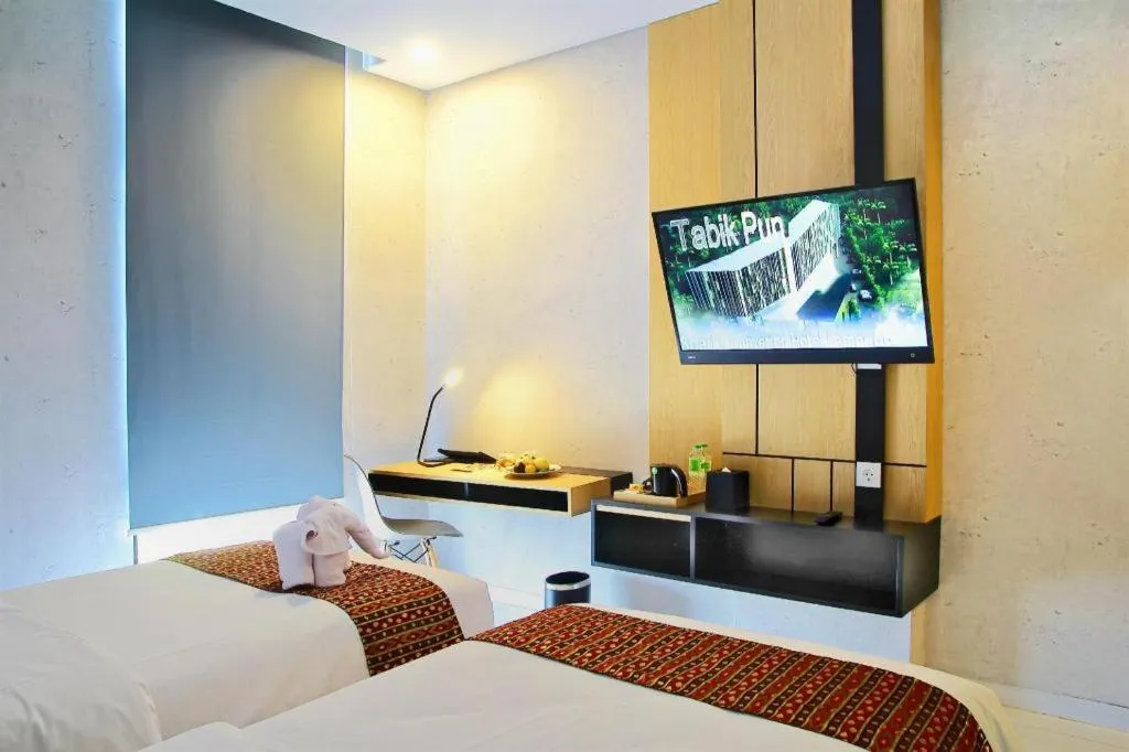 Bed in BBC Hotel Lampung Bandar Jaya