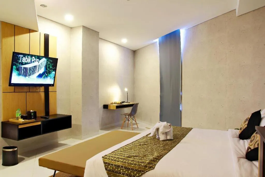 Bed in BBC Hotel Lampung Bandar Jaya
