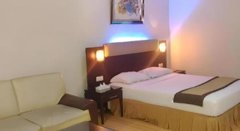 Bed in d'Arcici Hotel Plumpang