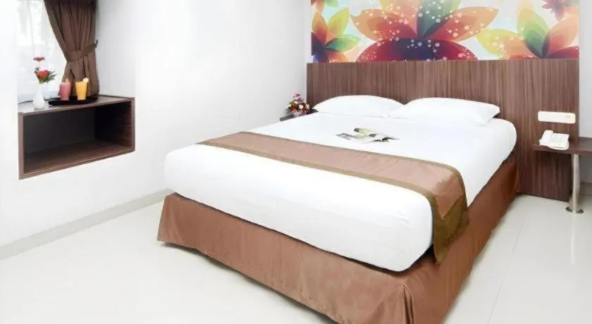 Bed in d'Arcici Hotel Plumpang