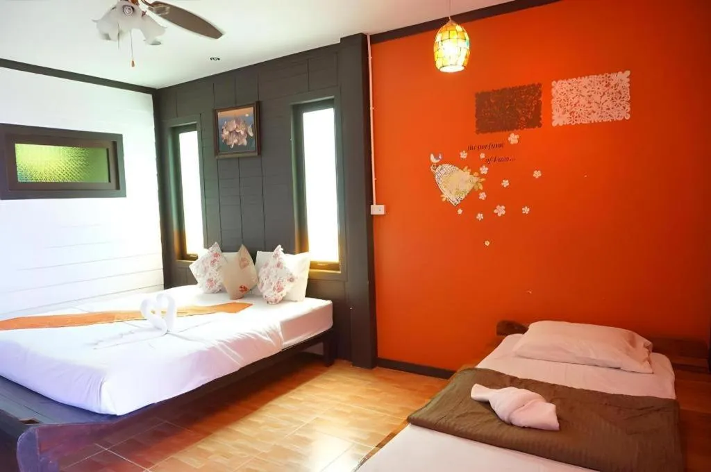 Bed in Wanghin Bungalow