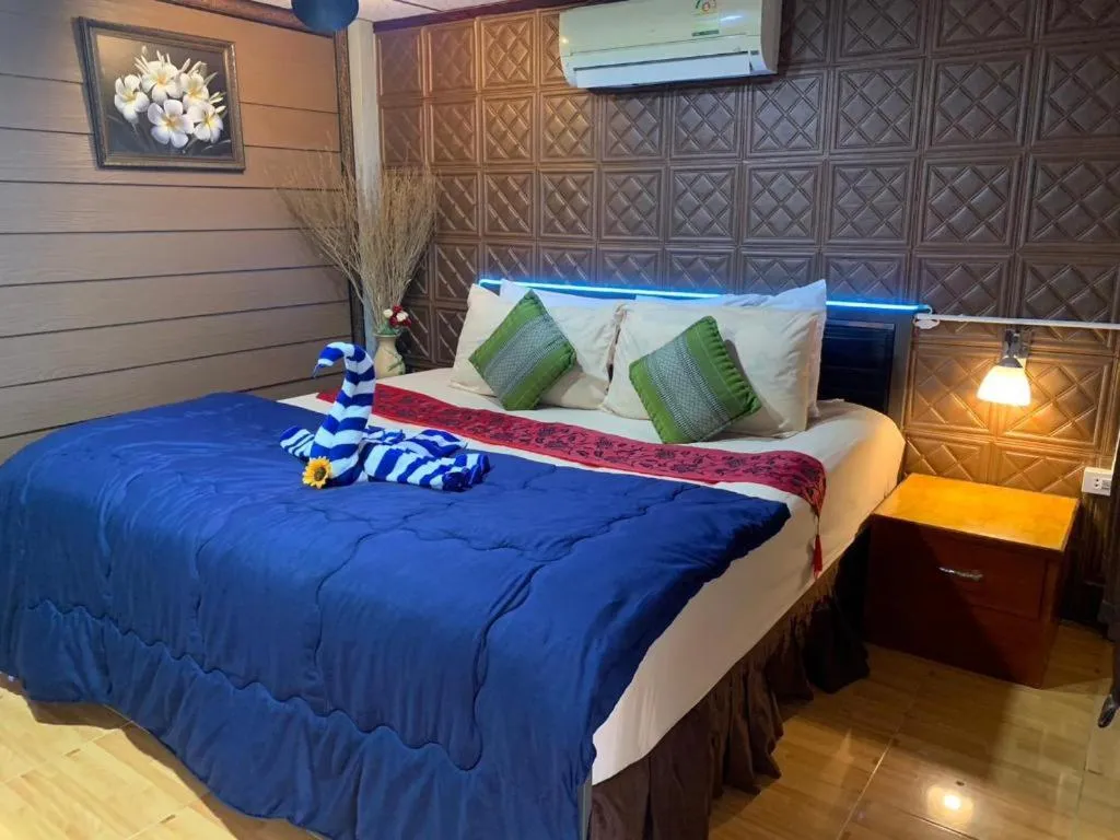 Bed in Wanghin Bungalow