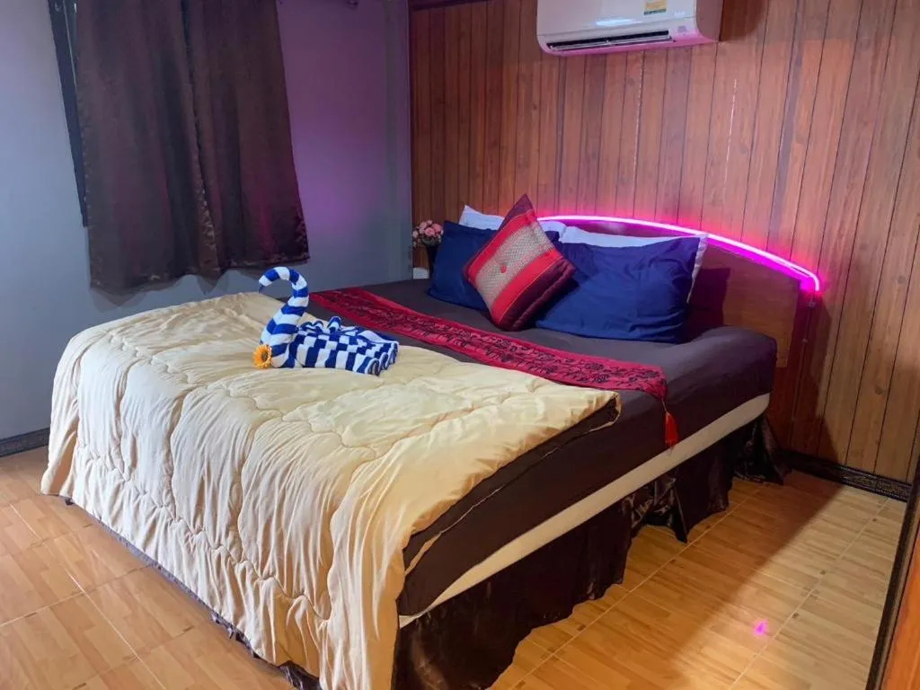 Bed in Wanghin Bungalow