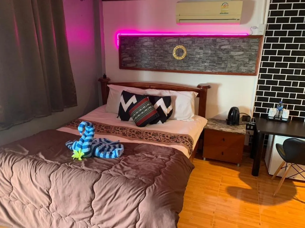 Bed in Wanghin Bungalow