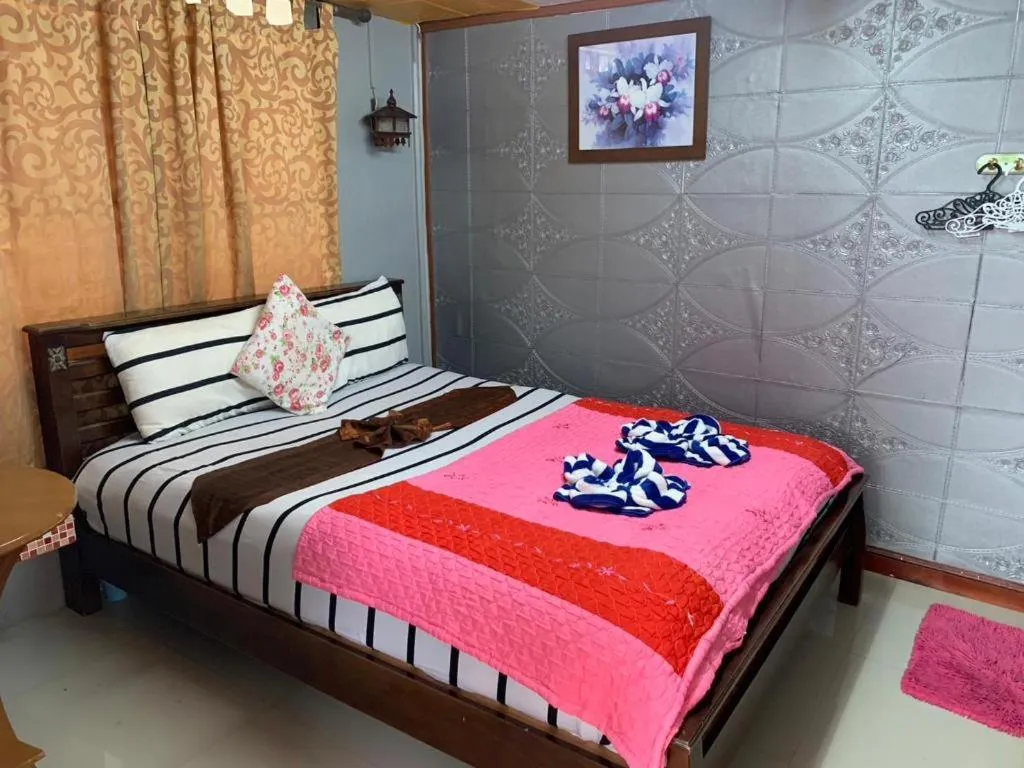 Bed in Wanghin Bungalow
