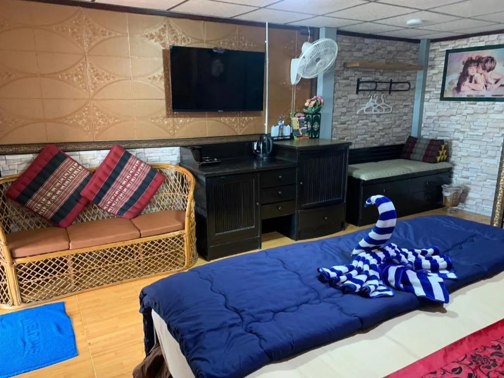 Bed in Wanghin Bungalow