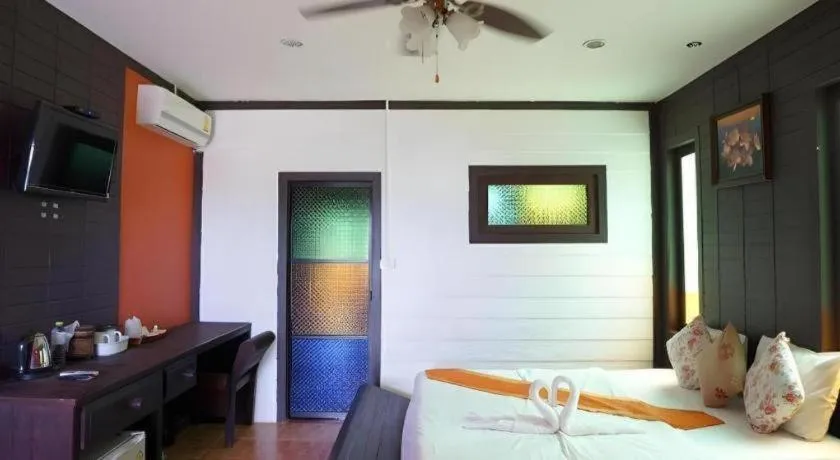 Bed in Wanghin Bungalow