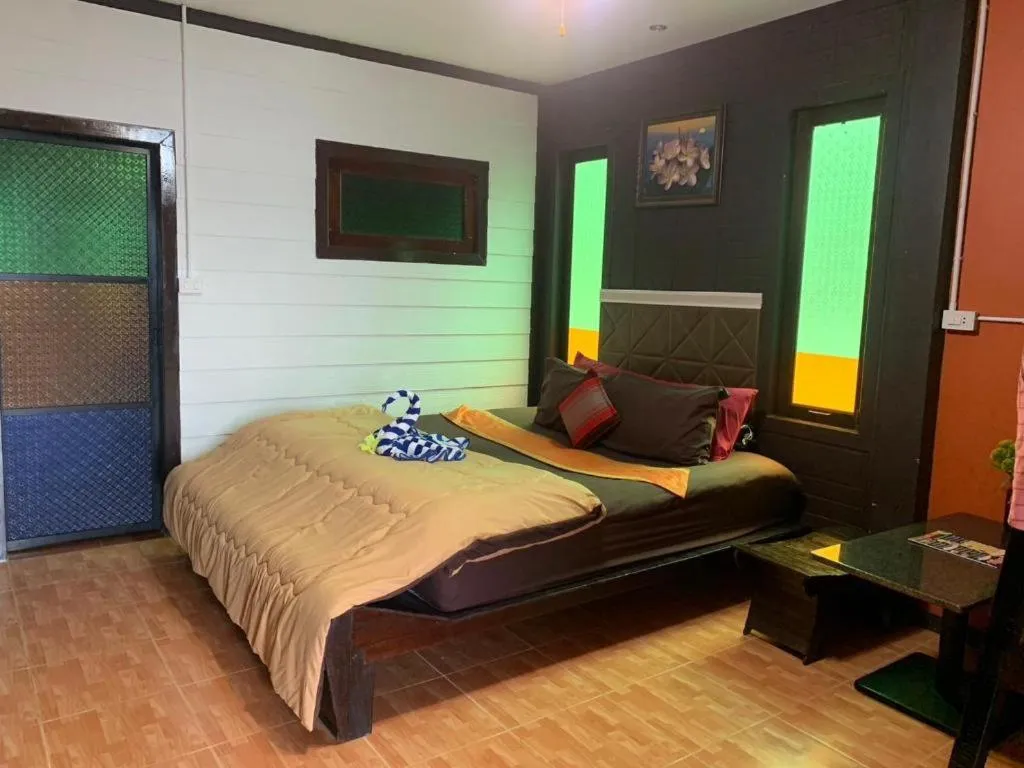 Bed in Wanghin Bungalow