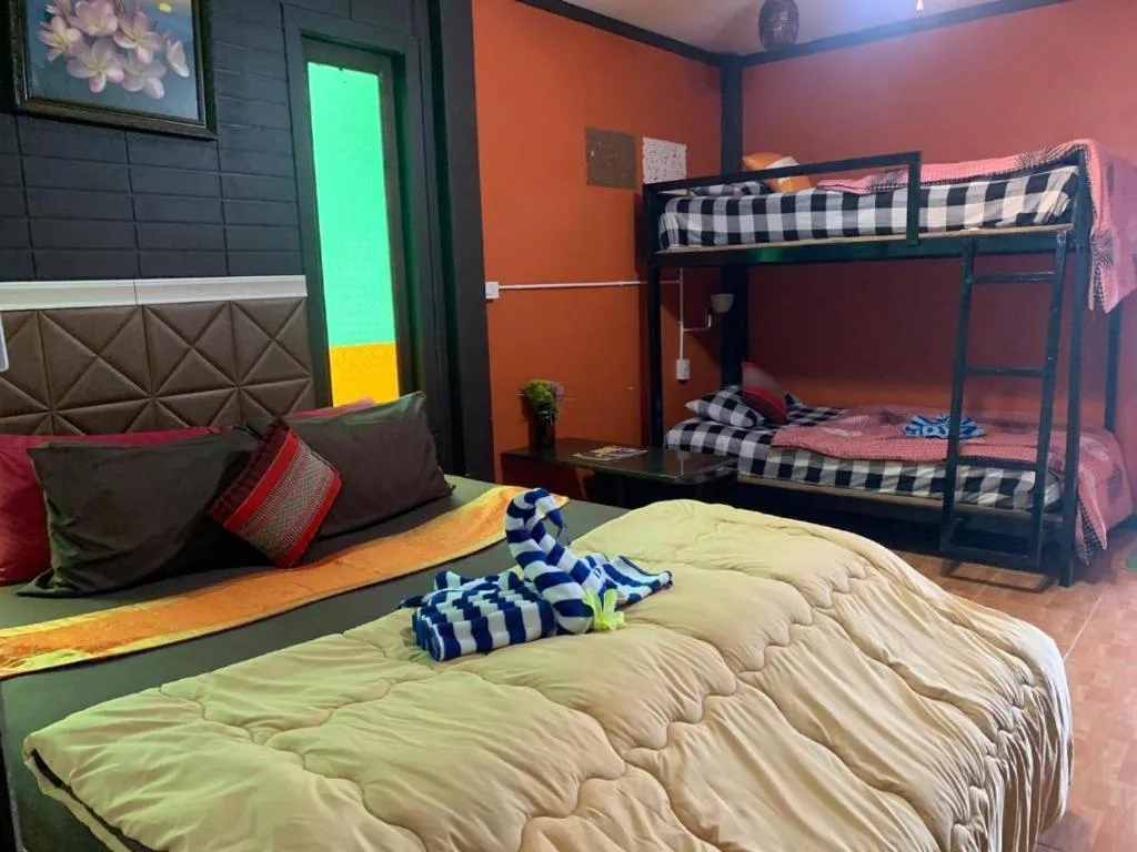 Bed in Wanghin Bungalow