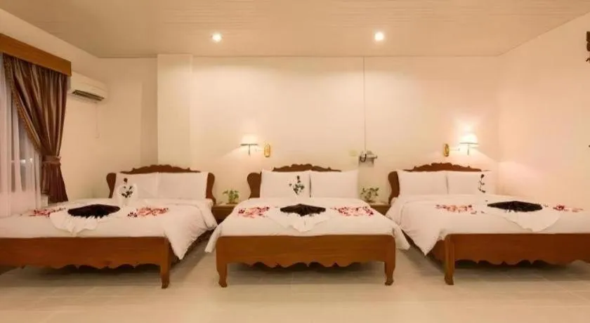 Bed in Asia Hotel