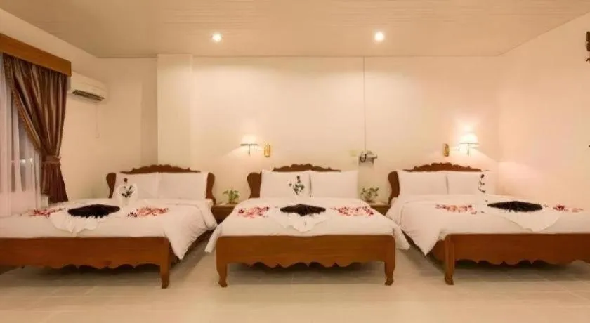 Bed in Asia Hotel