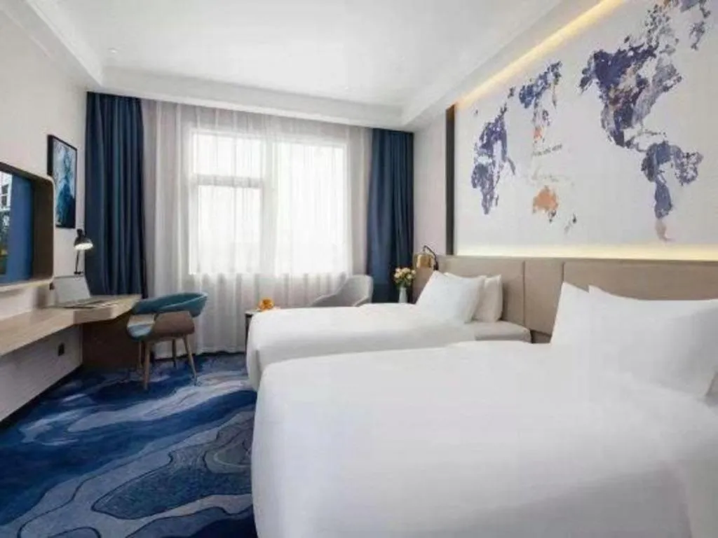 Bed in Kyriad Marvelous Hotel·Yanbu International Tea City