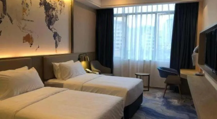 Bed in Kyriad Marvelous Hotel·Yanbu International Tea City