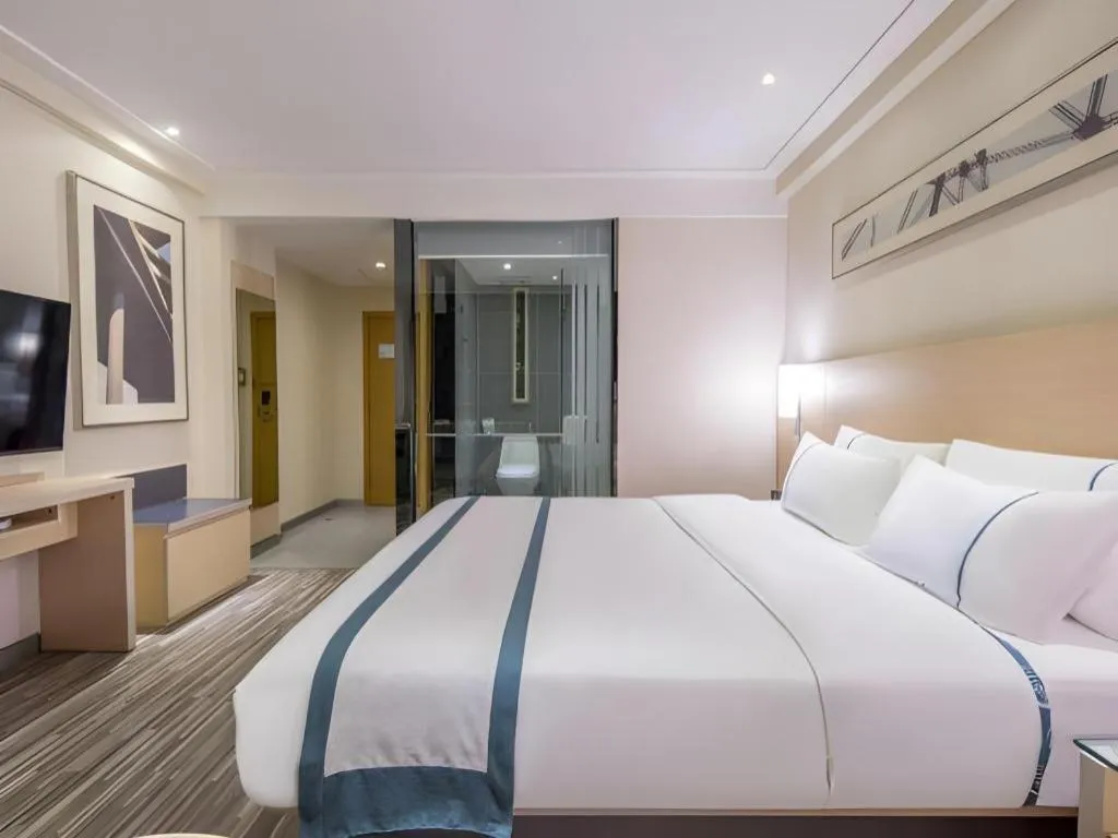 Bed in City Comfort Inn Liuzhou Diwang North Station
