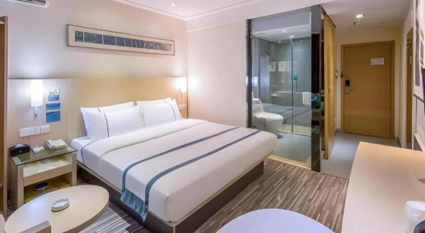 Bed in City Comfort Inn Liuzhou Diwang North Station